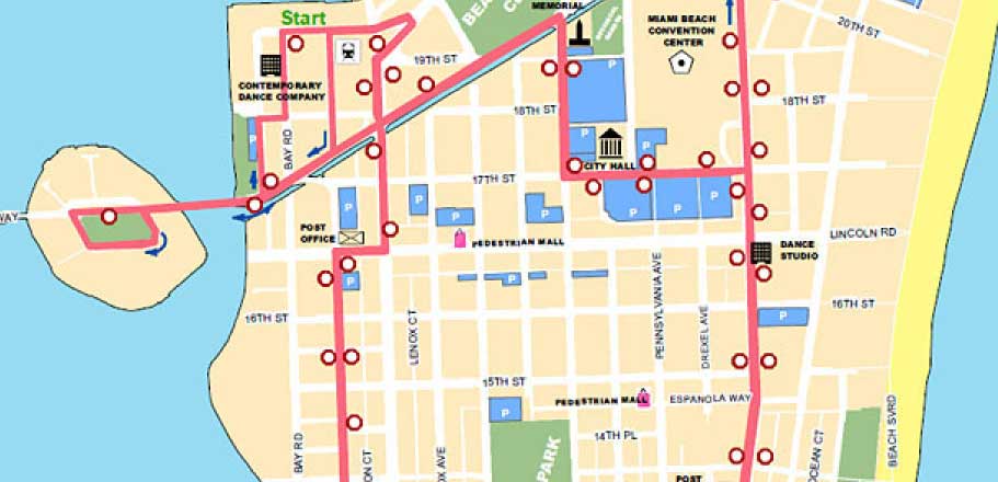 Local Shuttle Map